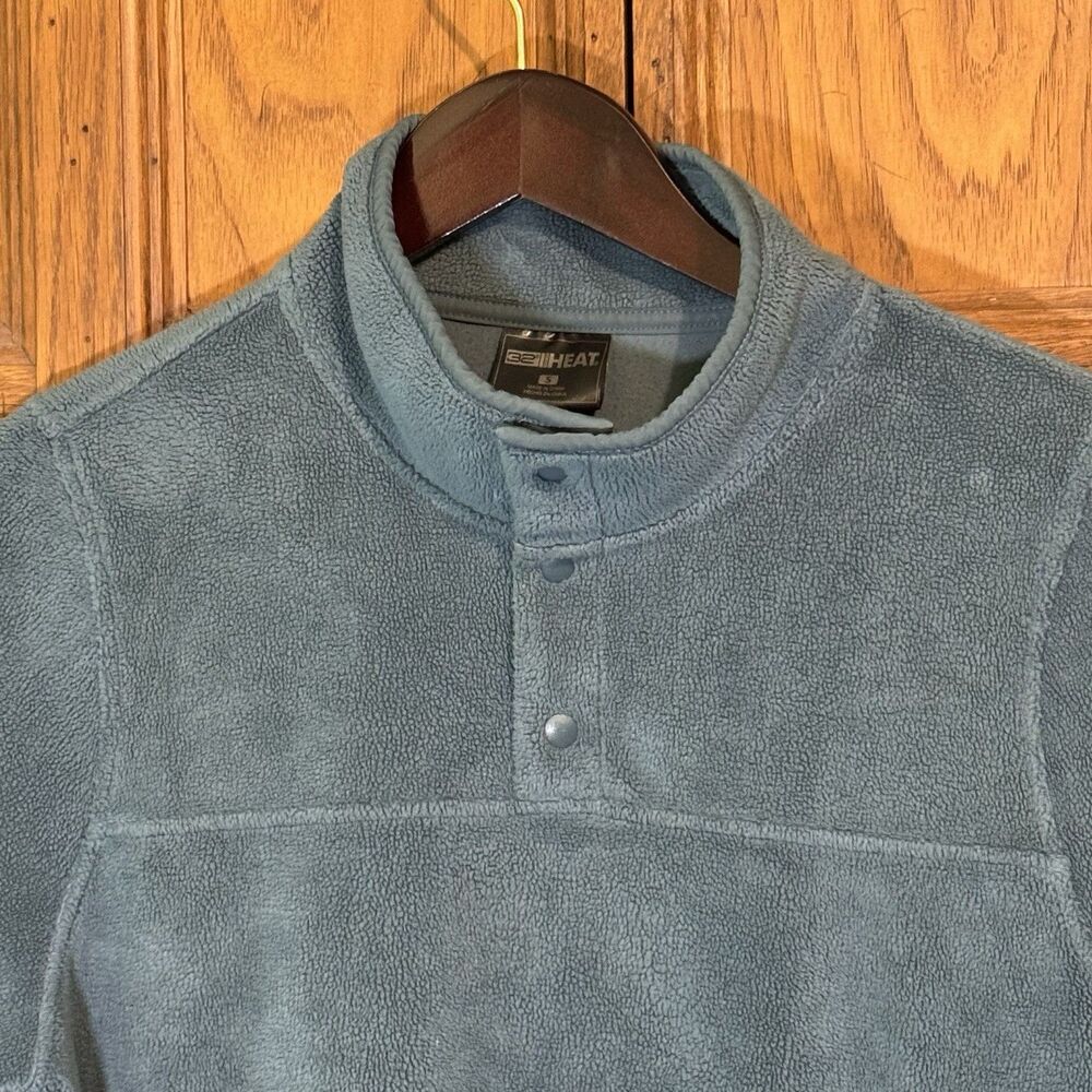 32 Degrees Heat Women's S Midweight Quarter Snap Arctic Woodland Fleece Pullover